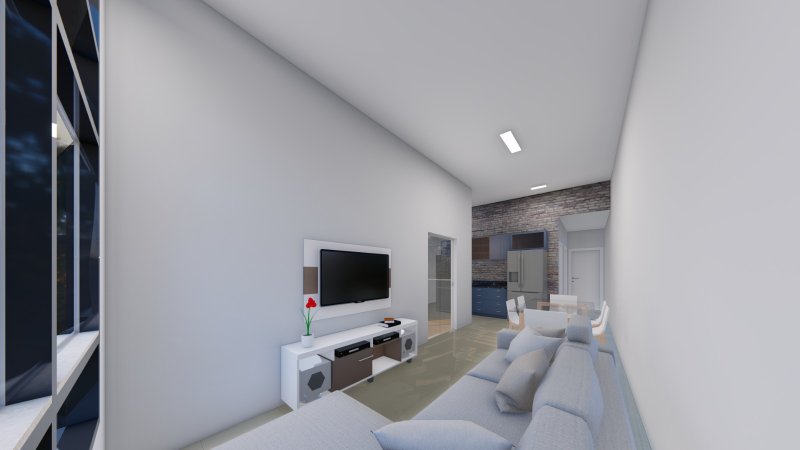 CASA COM 1 SUÍTE MAIS 1 DORMITÓRIOS NO AYMORE - Guabiruba - 