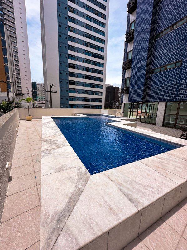 Apartamento novo à venda com 2 quartos, 155,25m² por R$ 1.250.000,00 Avenida Boa Viagem Recife - 