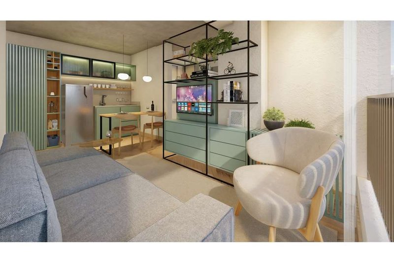 Apartamento na Vila Clementino 30m² Machado Bitencourt São Paulo - 