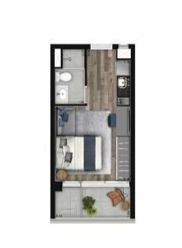 Apartamento à venda com 1 quarto, 25m² - Foto 14