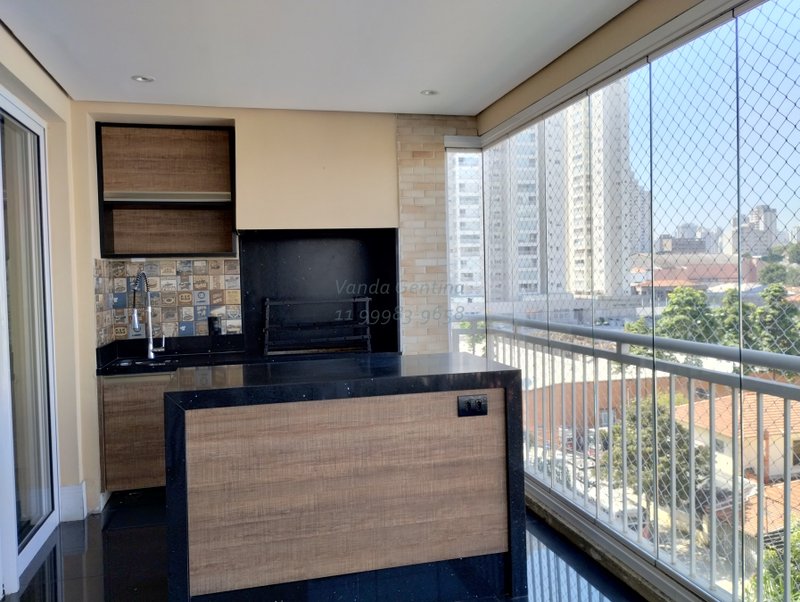 Apartamento com varanda gourmet - 3 suítes - Vila Romana Rua Faustolo São Paulo - 
