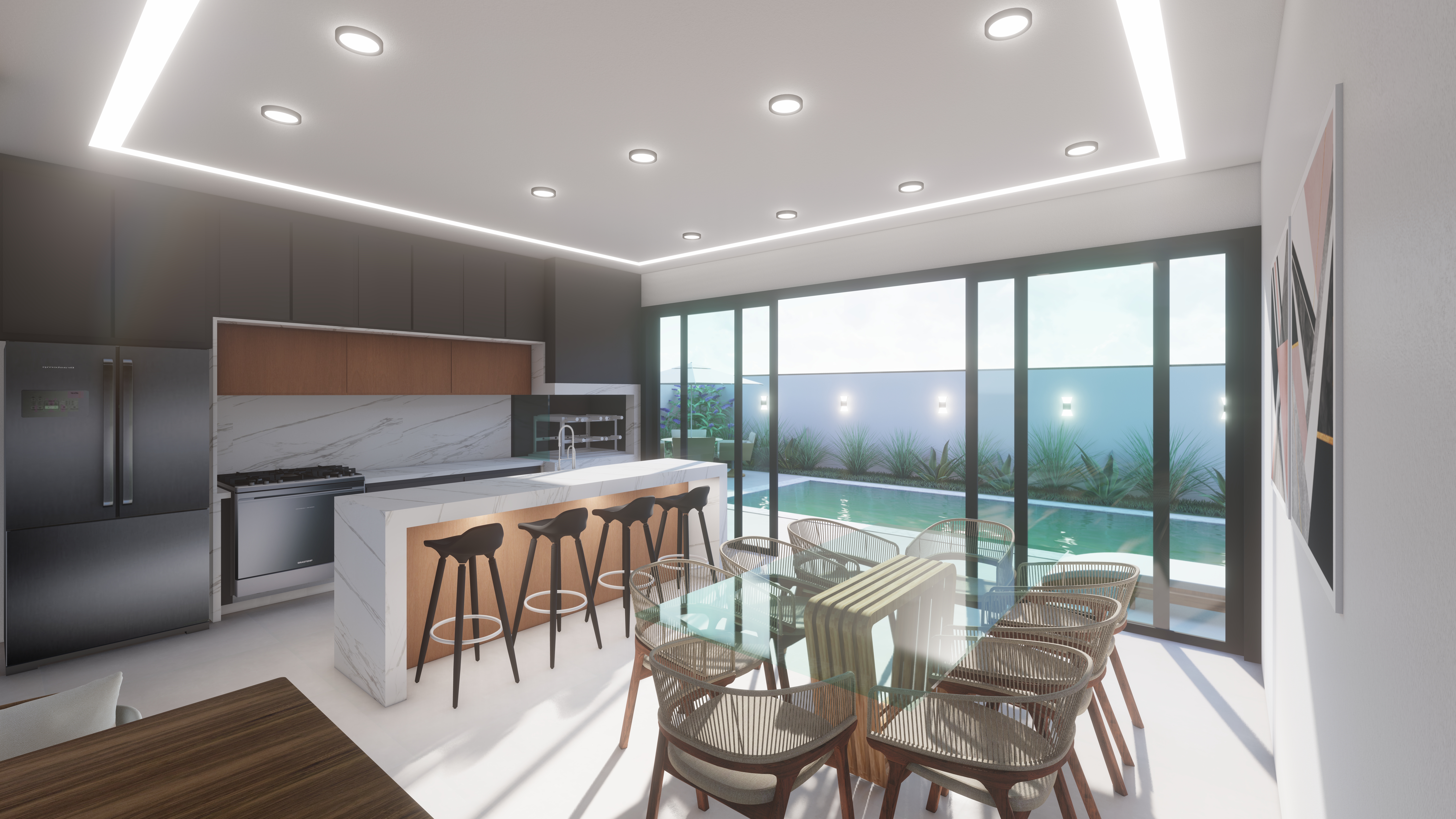 Casa com 3 dormit&oacute;rios &agrave; venda,223 m&sup2;- Condom&iacute;nio Cyrela Landscape - Votorantim  - SP Alameda Oiti Votorantim - 