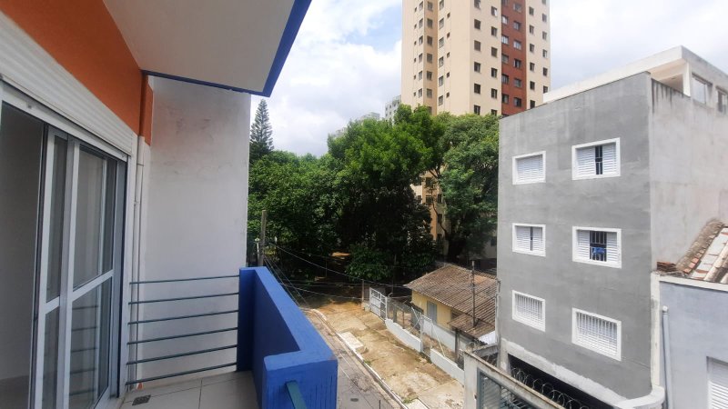 Studio no Brás com varanda Rua Professor Batista de Andrade São Paulo - 