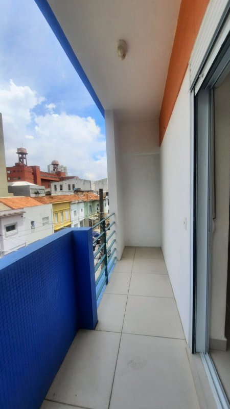 Studio no Brás com varanda Rua Professor Batista de Andrade São Paulo - 