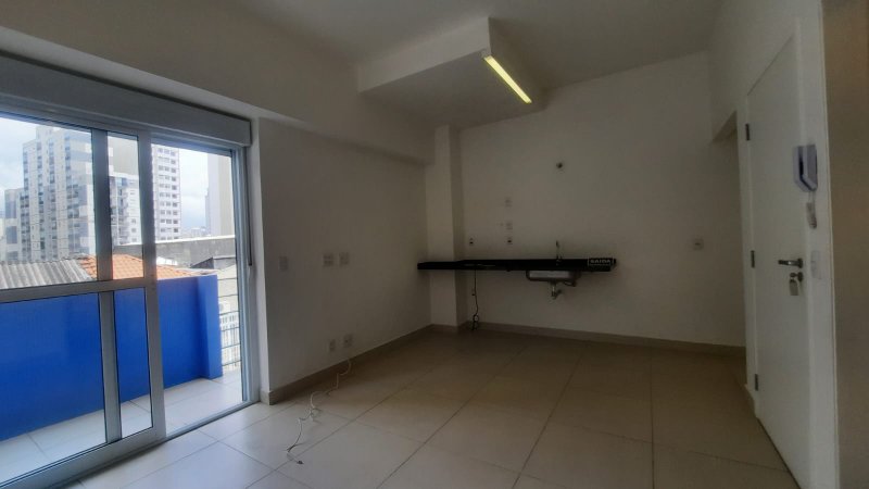 Studio no Brás com varanda Rua Professor Batista de Andrade São Paulo - 