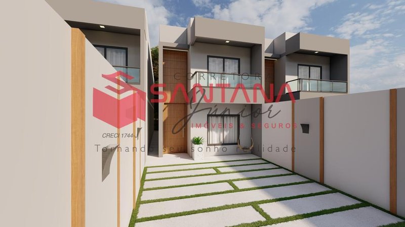 Casa com 4/4 sendo 3 suítes em Ipitanga.  (INDISPONÍVEL) Rua Joaquim Cruz Rios Lauro de Freitas - 