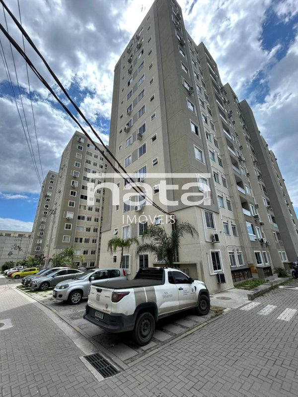 Apartamento com 2 quartos no Residencial Dalí para locação Rua Almirante Grenfall Duque de Caxias - 