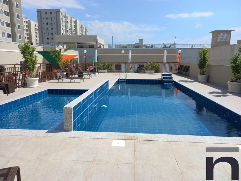 Apartamento com 2 quartos no Residencial Dalí para locação Rua Almirante Grenfall Duque de Caxias - 