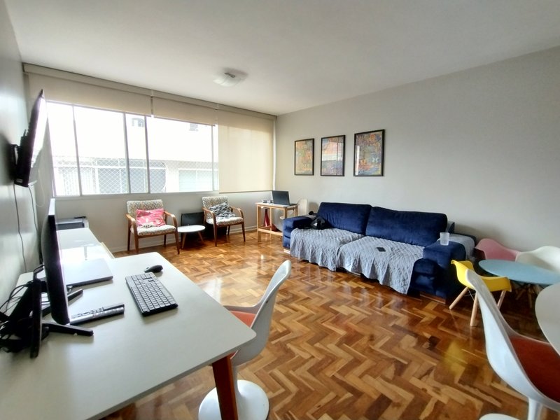 Higienópolis - apartamento amplo, andar alto, ótima localização!! Rua Itacolomi São Paulo - 