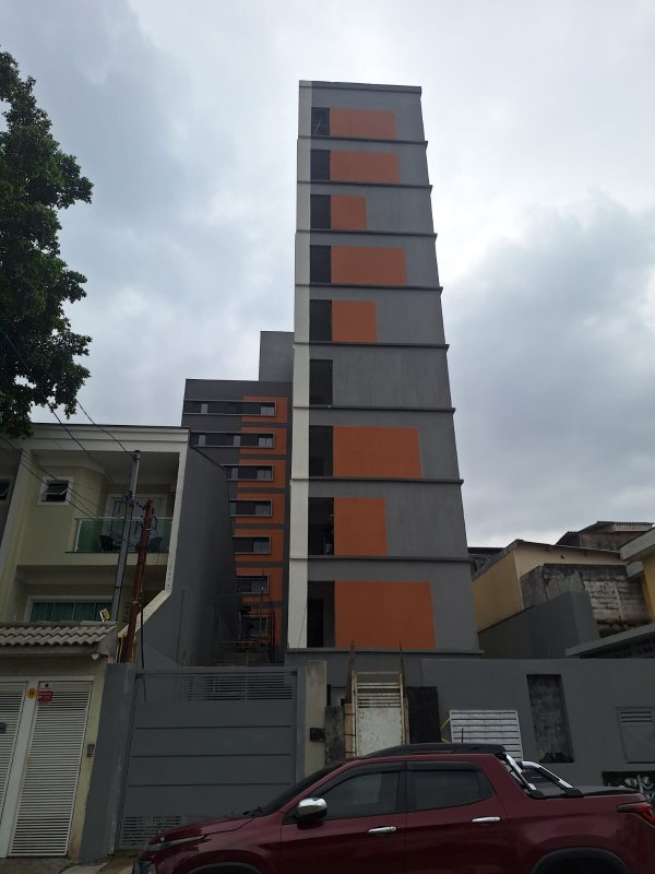 Novíssimo Apartamento de 2 Quartos na Vila Matilde, São Paulo - Em Construção, Com Sala de Rua Benedito Passos São Paulo - Faixada