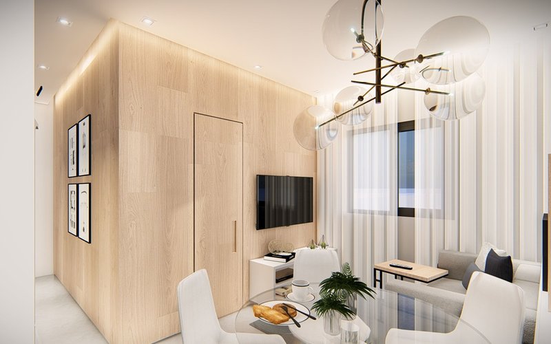 Novíssimo Apartamento de 2 Quartos na Vila Matilde, São Paulo - Em Construção, Com Sala de Rua Benedito Passos São Paulo - Decorado - Sala