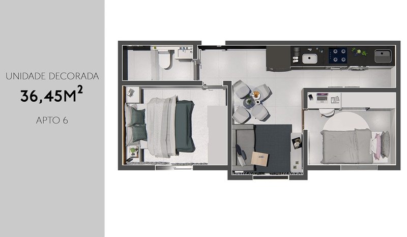 Novíssimo Apartamento de 2 Quartos na Vila Matilde, São Paulo - Em Construção, Com Sala de Rua Benedito Passos São Paulo - Opção de Planta