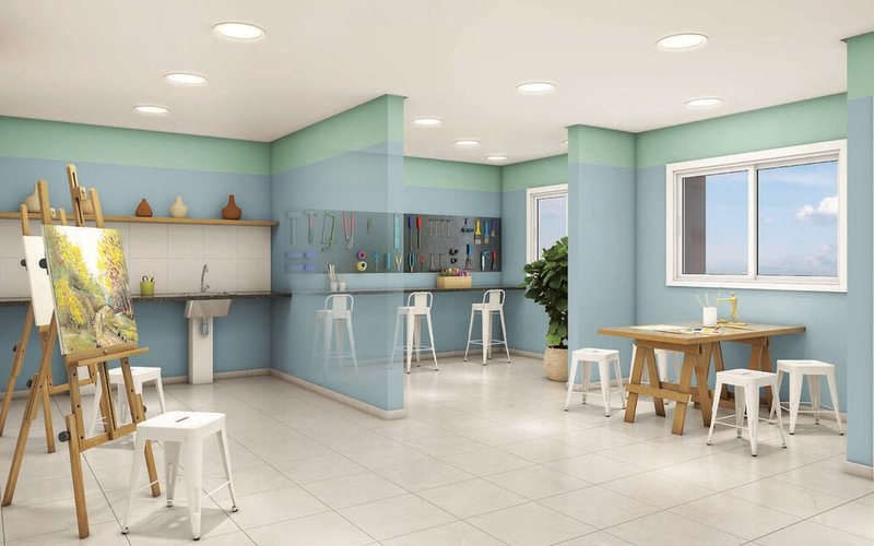 Apartamento Line São Miguel 2 dormitórios 37m² Crisólita Rodrigues Pereira São Paulo - 