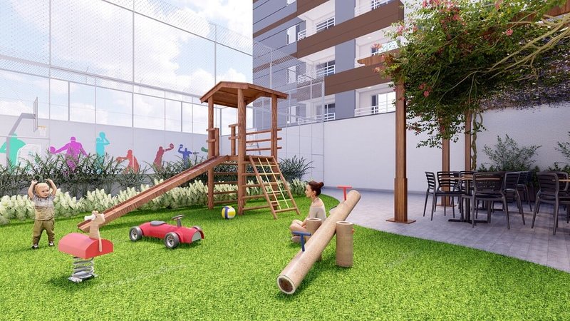 Apartamento Bosque Club Itaquera 2 dormitórios 40m² Dona Maria de Camargo São Paulo - 