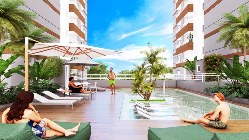 Apartamento Bosque Club Itaquera 2 dormitórios 40m² Dona Maria de Camargo São Paulo - 