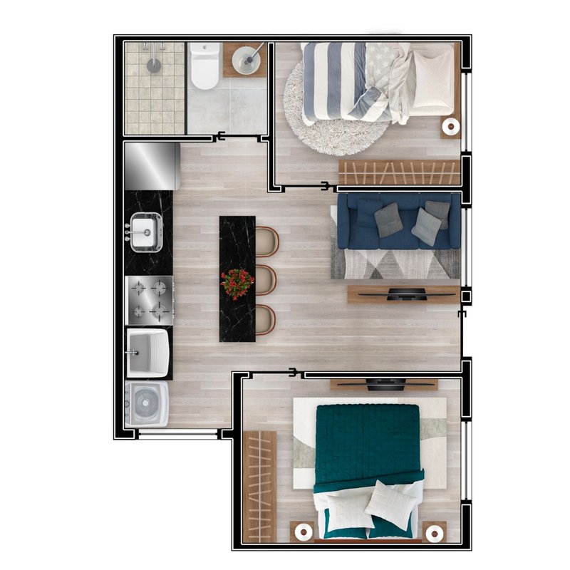 Apartamento à venda pronto para morar com 2 dormitórios na Vila Matilde Rua Embiruçú São Paulo - 