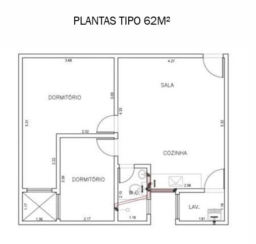 Apartamento à venda 2 dormitórios na Vila Matilde - Também opção com VAGA Rua do Trabalho São Paulo - 