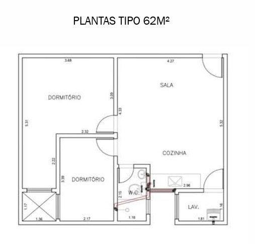 Apartamento à venda 2 dormitórios na Vila Matilde - Também opção com VAGA Rua do Trabalho São Paulo - 