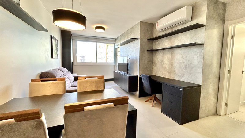 R$ 699.000 - ALTO PADRÃO - LINDÍSSIMO APARTAMENTO - ANDAR ALTO - 53M2 - 1 DORM - 2 VAGAS Alameda Emílio de Menezes Porto Alegre - 