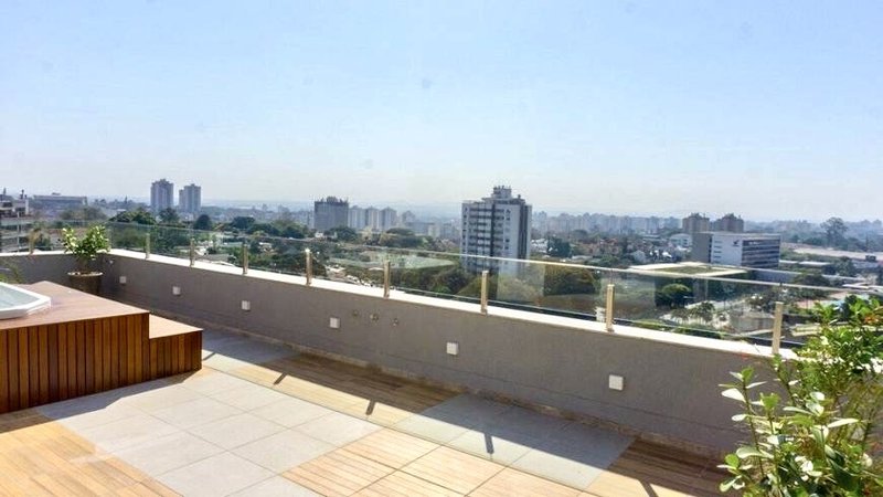 R$ 699.000 - ALTO PADRÃO - LINDÍSSIMO APARTAMENTO - ANDAR ALTO - 53M2 - 1 DORM - 2 VAGAS Alameda Emílio de Menezes Porto Alegre - 