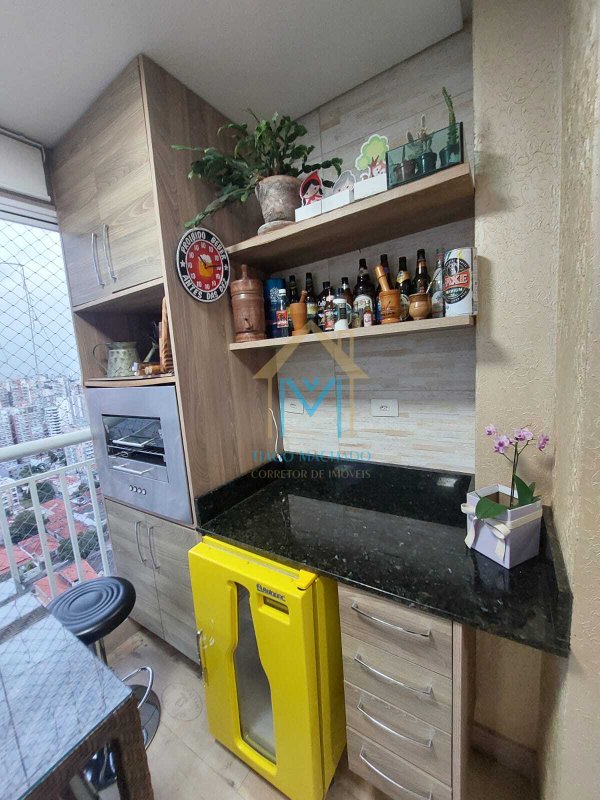 Apartamento à venda no Condomínio Resort Arcadia -104m2 - Vista Centro - Andar Alto Rua Brasílio Machado São Bernardo do Campo - 
