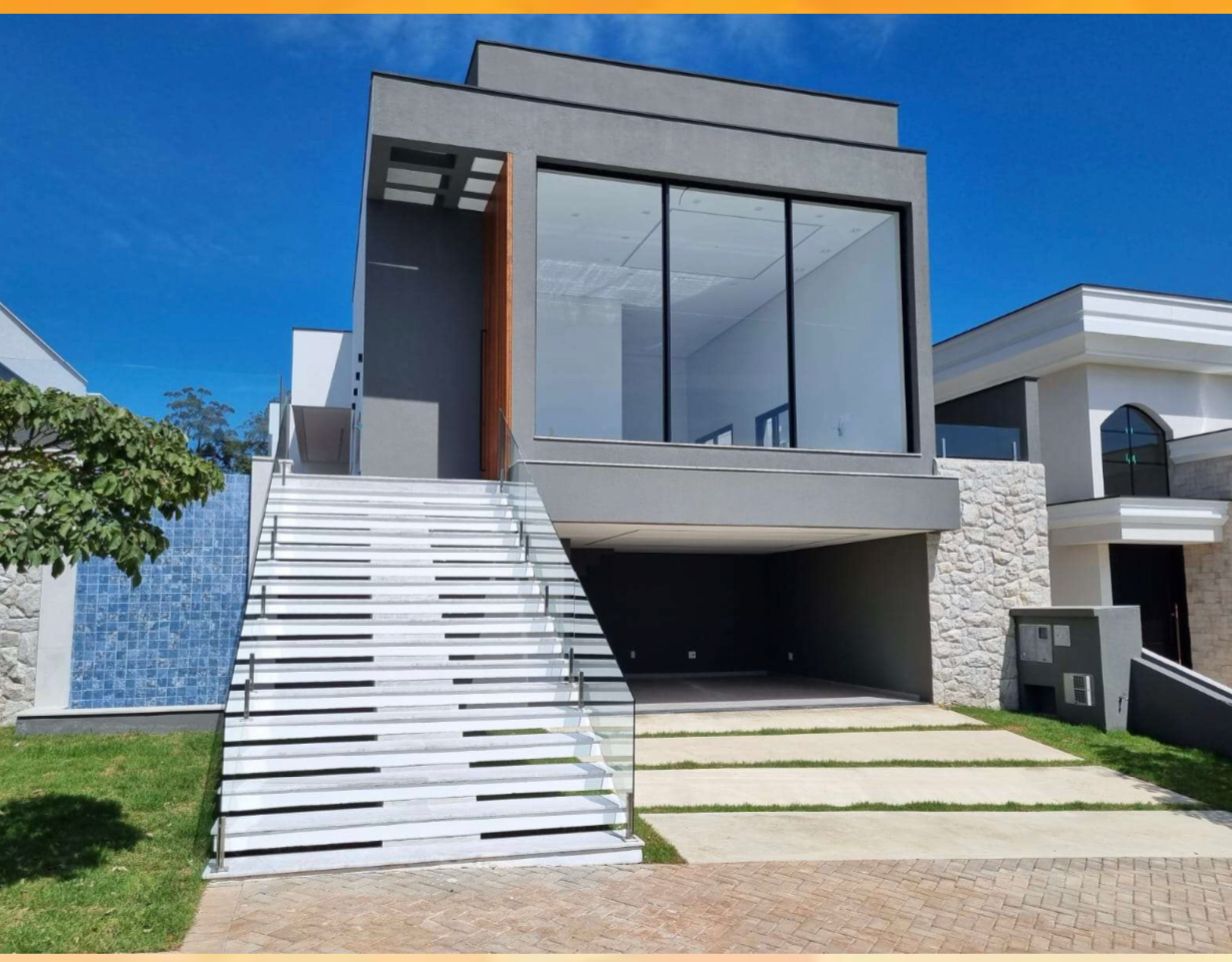 Casa com 3 dormit&oacute;rios &agrave; venda, 237 m&sup2; -  Alphaville Nova Esplanada - Votorantim SP Alameda Nova Zelândia Votorantim - 