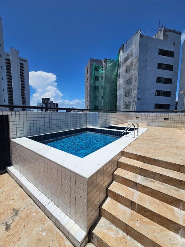 Apartamento para alugar com 3 quartos sendo 2 suítes, 98,49m² Apartir de: R$ 3.905,00 Rua Francisco da Cunha Recife - 
