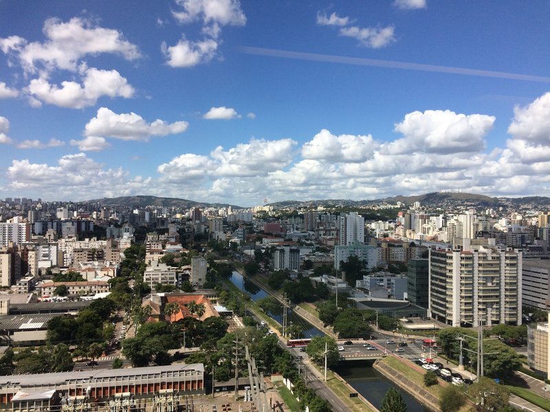 Loft com vista para Porto Alegre Avenida Borges de Medeiros Porto Alegre - 