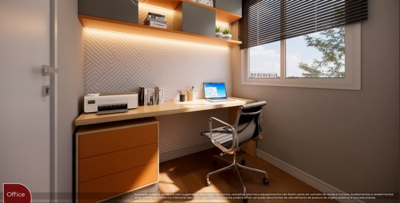 1 DORMITÓRIO COM OFFICE RUA JOÃO ALFREDO  São Paulo - 