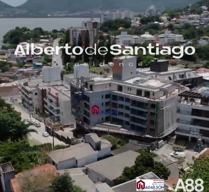 Alberto de Santiago Residence Aptos de 1,2,3 dormitórios Florianópolis SC Servidão Natalicia Pereira Florianópolis - 