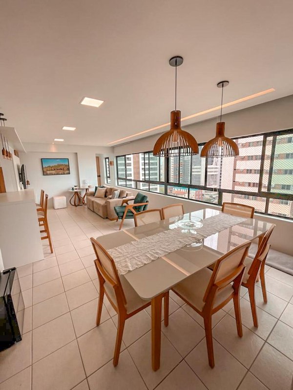 Apartamento à venda com 3 quartos sendo 2 suites com closet, 120m² por R$ 850.000,00 Rua Bernardo Vieira de Melo Jaboatão dos Guararapes - 