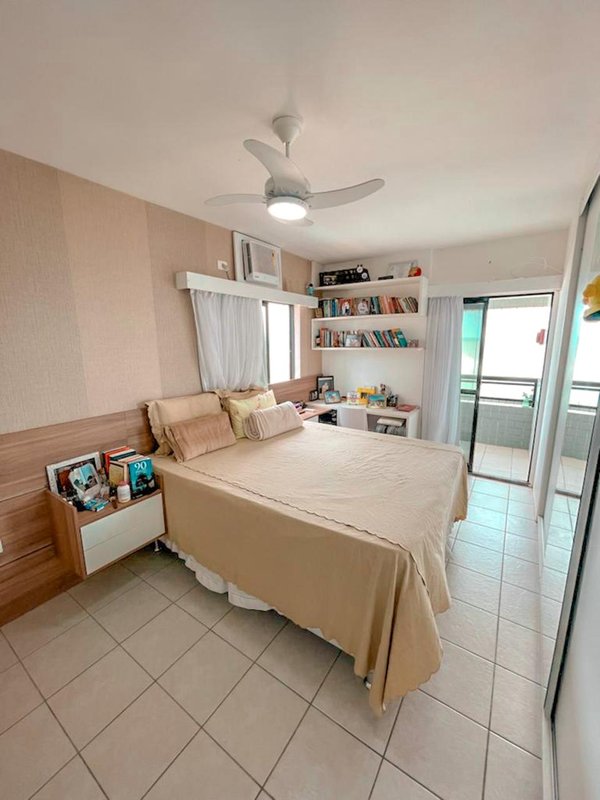Apartamento à venda com 3 quartos sendo 2 suites com closet, 120m² por R$ 850.000,00 Rua Bernardo Vieira de Melo Jaboatão dos Guararapes - 
