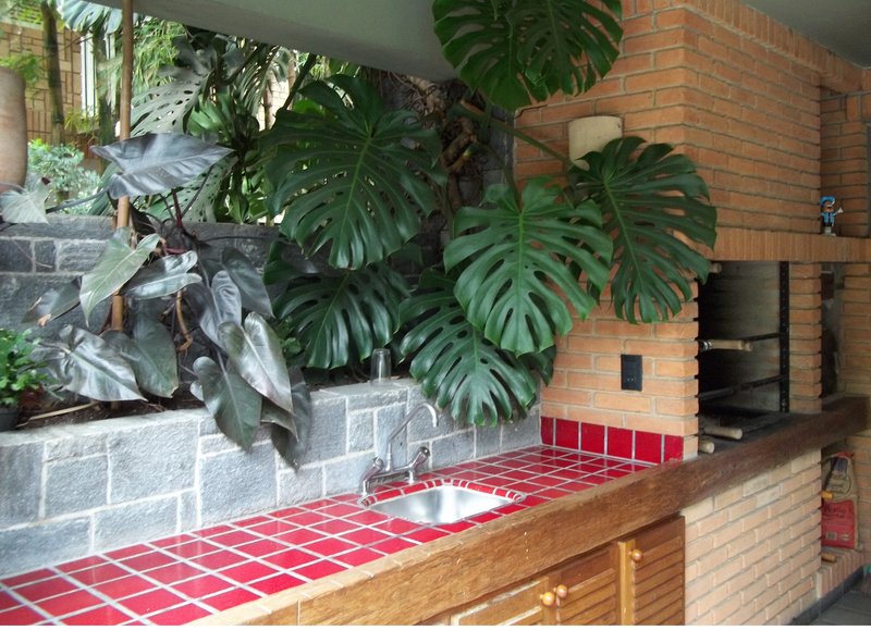 Em Alphaville, Casa Residencial 3,  um jardim no paraíso Alameda Cananéia Santana de Parnaíba - 