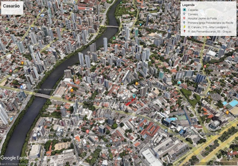 Área à venda com dois salões no imóvel, com 1.008m² por R$ 5.000.000,00 Rua das Pernambucanas Recife - 