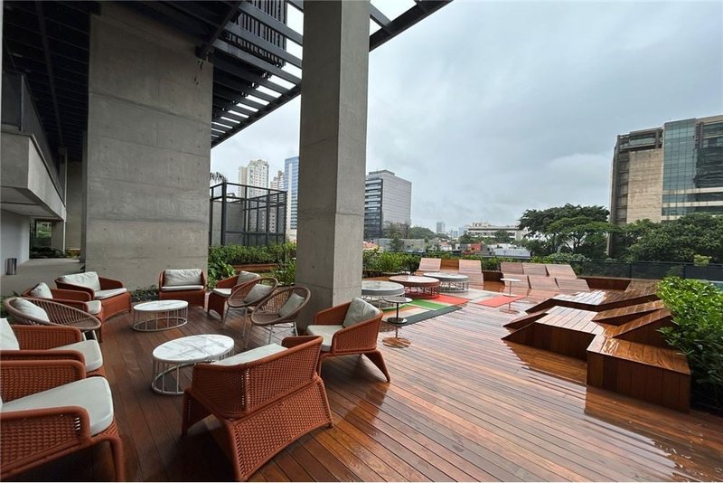 Apartamento no Brooklin com 105m² - Pronto Novo Av Roque Petroni Junior São Paulo - 