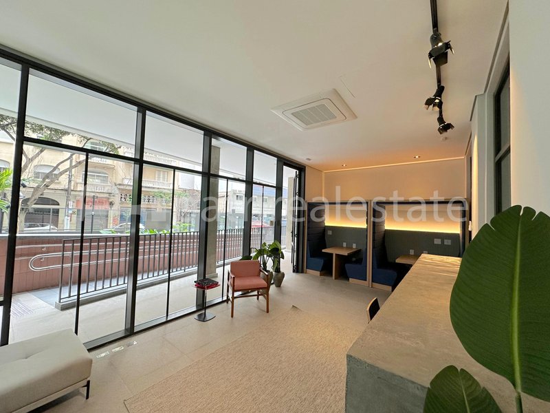 Studio 25 m² completamente mobiliado + A/C com Varanda e 1 WC. Republica - Centro – SP Praça da República São Paulo - 