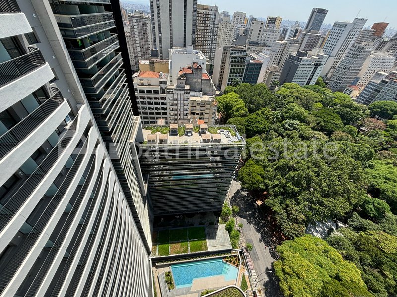 Studio 28 m² todo mobiliado com Varanda e 1 Banheiro. Republica - Centro – SP Rua Aurora São Paulo - 