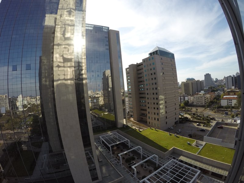 Loft vista parcial Guaiba Avenida Borges de Medeiros Porto Alegre - 
