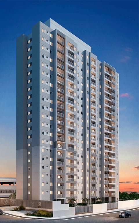 Apartamento Vision Campestre 67.03m² 3D Maria Úrsula Santo André - 