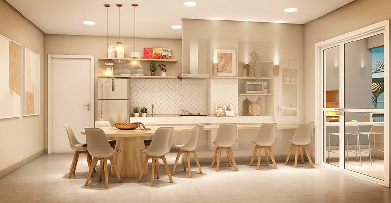 Apartamento Vision Campestre 67.03m² 3D Maria Úrsula Santo André - 