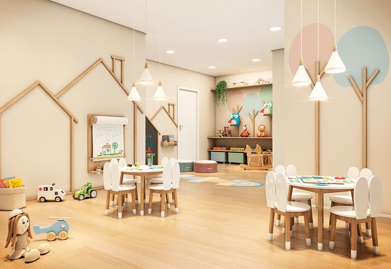Apartamento Vision Campestre 67.03m² 3D Maria Úrsula Santo André - 