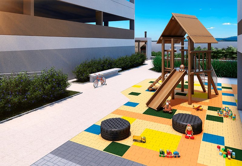 Apartamento Vision Campestre 67.03m² 3D Maria Úrsula Santo André - 