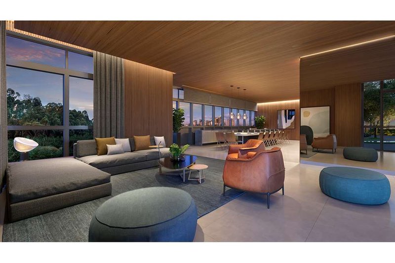 Apartamento de Luxo com 3 suítes 186m² das Nações Unidas São Paulo - 