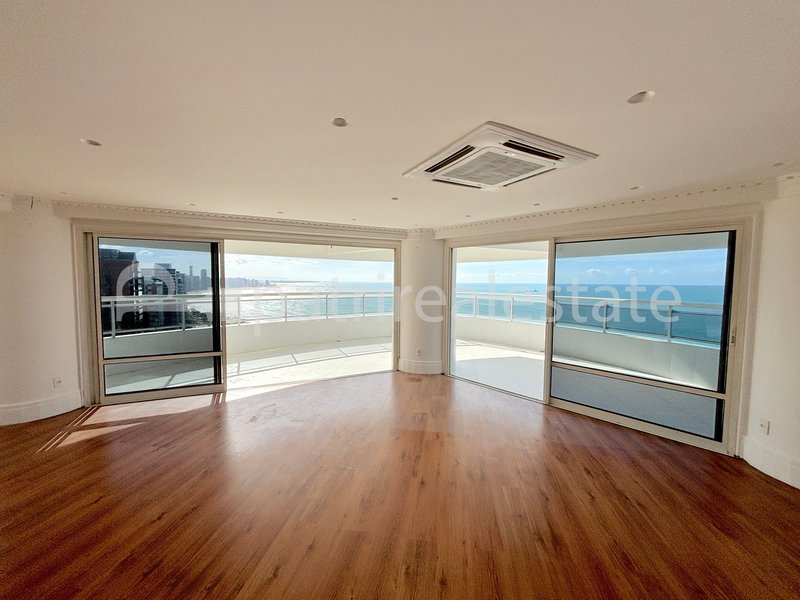 Apartamento 290 m² com 4 Suítes 6 banheiros e 4 vagas. Beira Mar - Meireles - Fortaleza CE Avenida Beira Mar Fortaleza - 