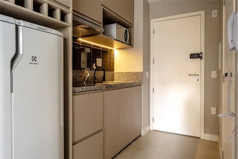 Apartamento na Bela Vista com 30m² Doutor Penaforte Mendes São Paulo - 