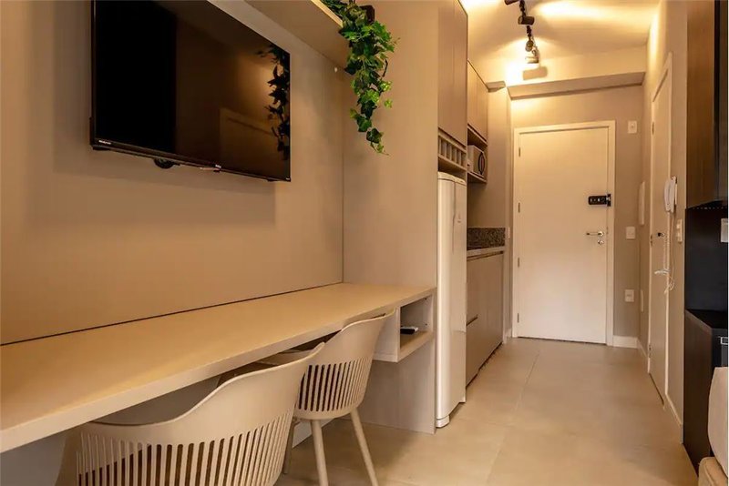 Apartamento na Bela Vista com 30m² Doutor Penaforte Mendes São Paulo - 