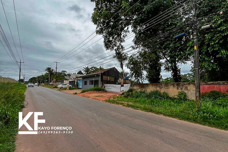 Lote/Terreno com 2361m² Perto do Centro de Porto Velho Estrada Santo Antônio Porto Velho - 
