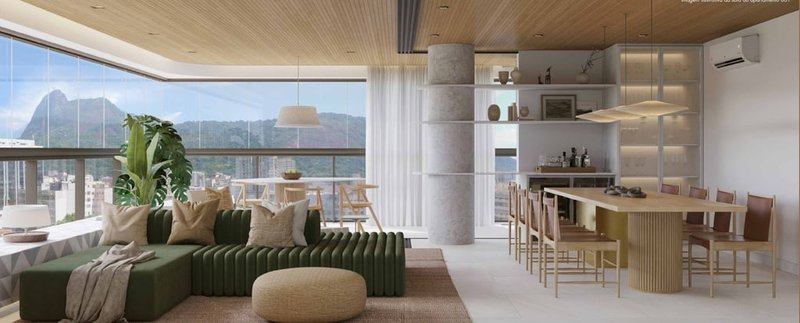Apartamento S Design Botafogo 2 suítes 167m² Conde de Irajá Rio de Janeiro - 