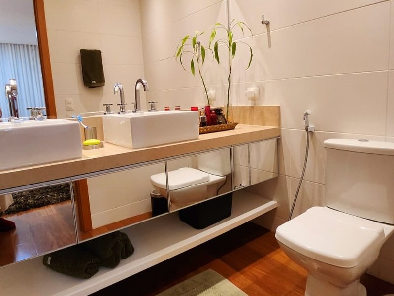 Apartamento com 3 Suites no Ecoville Alto Padrão Mobiliado em Curitiba,Campina do Siqueira  Curitiba - 