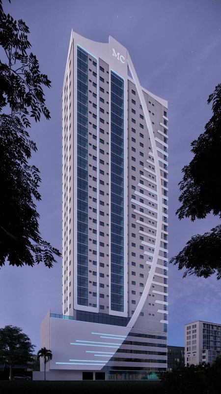 Apartamento Blue Building 3 suítes 122m² Ibirama Porto Belo - 